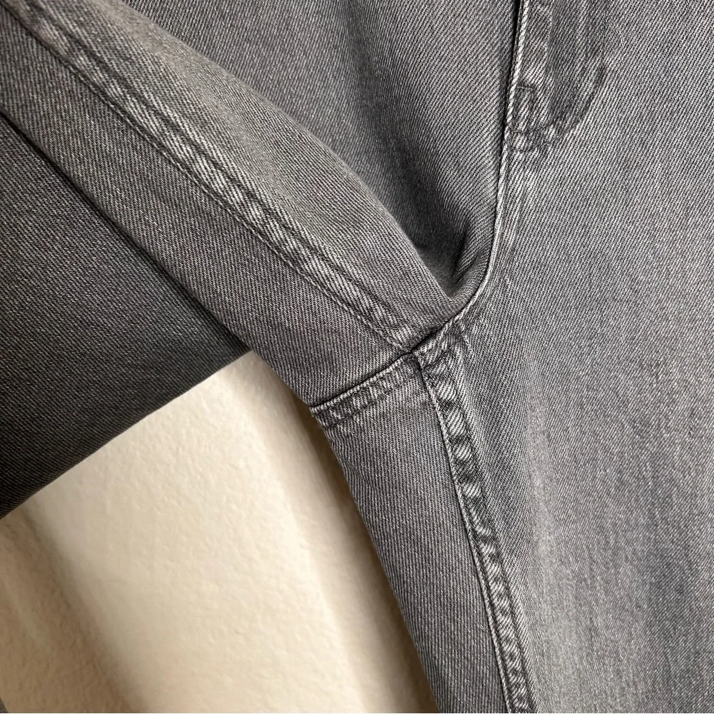Sezane Le Wide Leg jeans grey